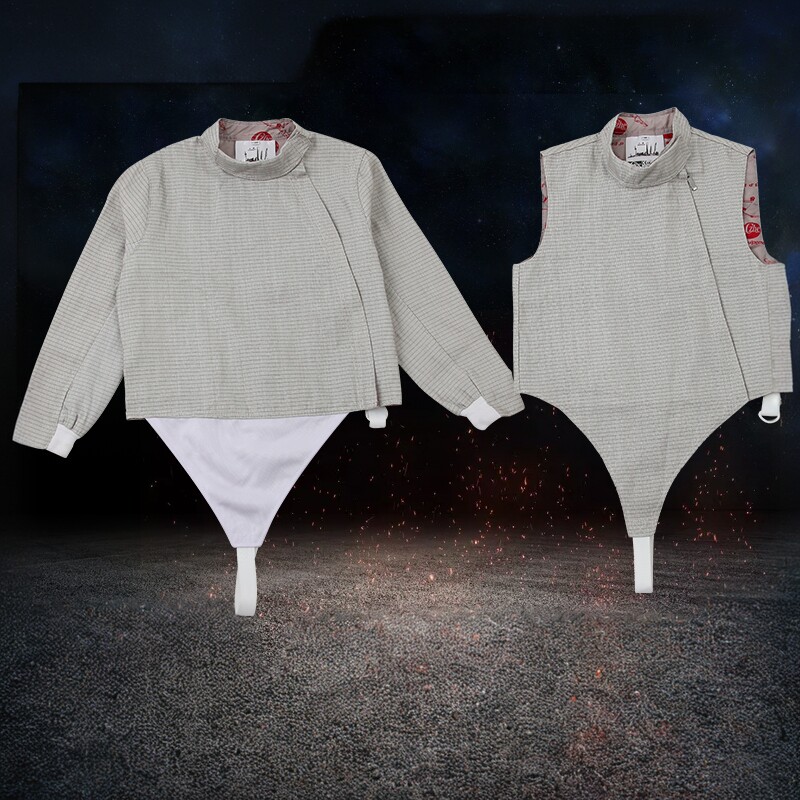 CHZE花剑金属衣击剑服图片