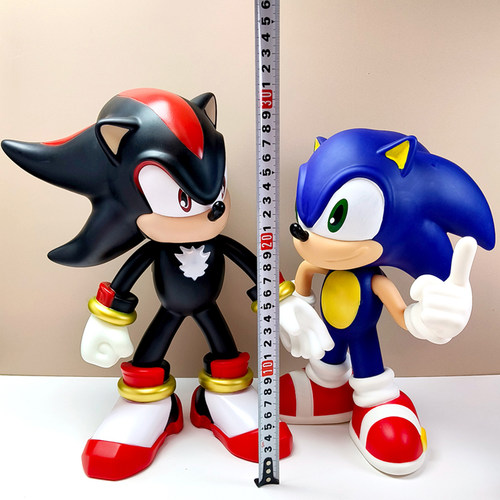 现货大号可动刺猬索尼克夏特模型
