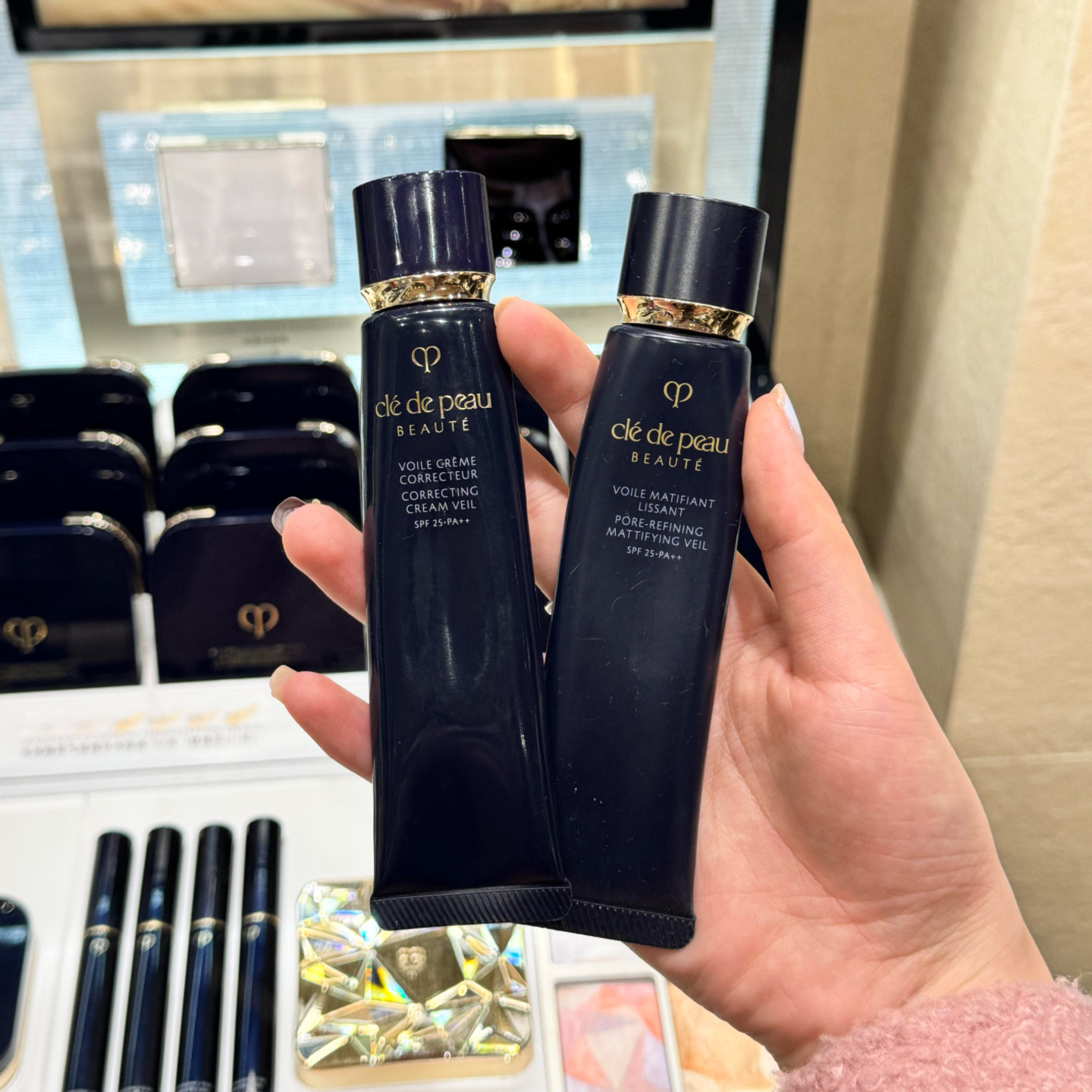 肌肤之钥CPB黑长管隔离裸妆遮瑕滋润哑光提亮妆前乳隔离霜37ml