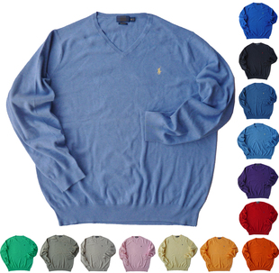 胸140-184CM大码爸爸胖男款上班春秋季 长绒棉商务休闲针织衫1959