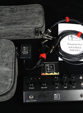 【Encore】新款Rusi前级 Preamp Pro 手工原声吉他前级 2019款