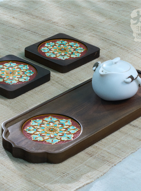 掐丝珐琅手工DIY茶具套装礼品