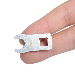 手变油管8mm扭力扳手开口头碟刹紧迫螺丝油碟鲍鱼夹器1/4小飞转换