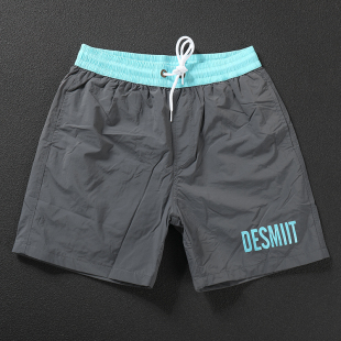 好搭配四分裤 外穿灰色字母简约基础款 小个子福利休闲 短裤 夏天男士