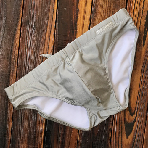 泳裤泳裤男性感纯色低腰潮