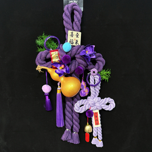 新年装饰2026年马年挂饰年味春节过年氛围布置贺年门挂入户门挂件