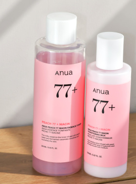 Anua桃子77%烟酰胺桃子爽肤水 平衡乳液提亮肤改善暗沉靓肤Toner