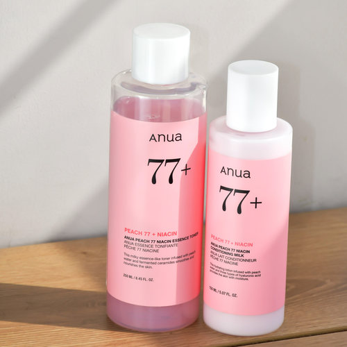 anua桃子77%烟酰胺桃子爽肤水