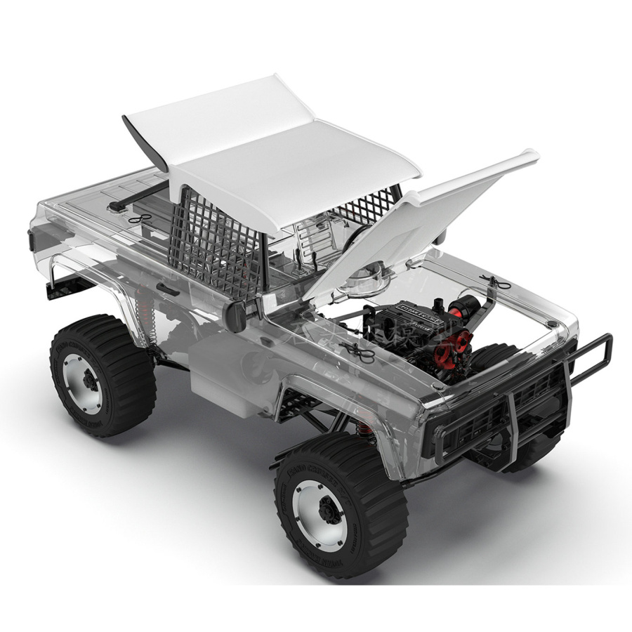 拓阳双缸甲醇发动机遥控车模型