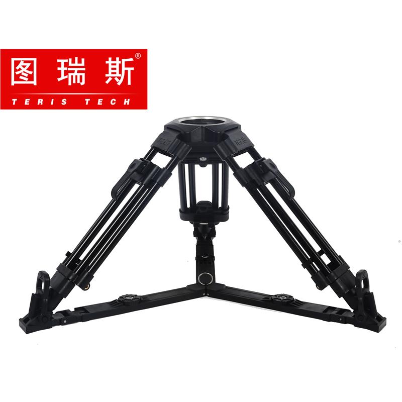 TERIS/图瑞斯TS-1060L矮三脚架矮腿100毫米球碗
