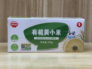 秋田满满有机黄小米粥米500g