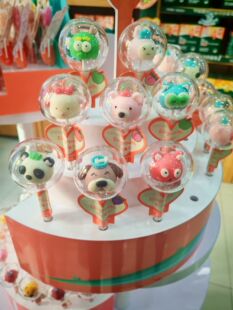 【10支装】益口童升手工奶味棒棒糖节日礼物15g多种口味糖果