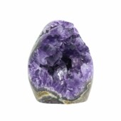 一物一图天然紫水晶原石摆件紫晶簇水晶镇紫晶洞水晶净化消磁石头