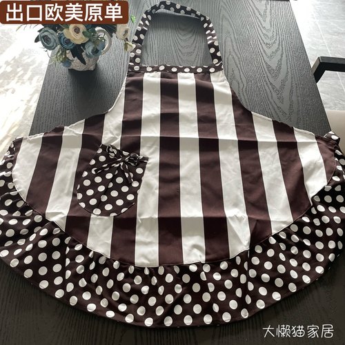 出口原单花边围裙欧美