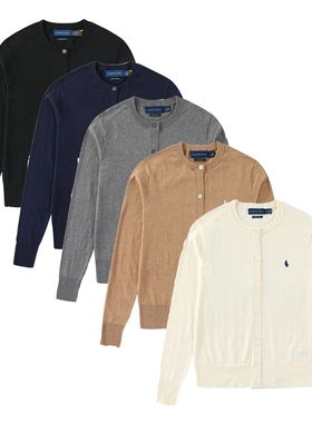 RL005 pima 女装女士小马针织开衫薄款线衣 春秋