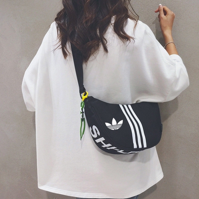 品牌正品斜挎单肩包时尚挎包男士大容量通勤胸包女运动休闲腰包潮