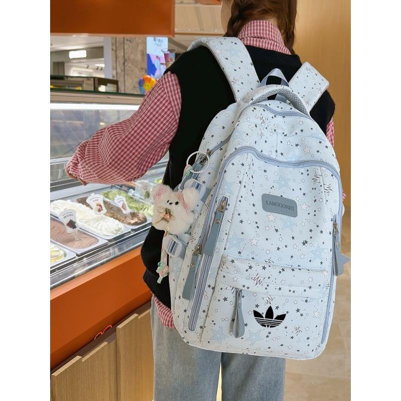 品牌正品电脑旅行包双肩包女青少年大容量校园学生书包韩版背包潮