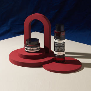 摄影圆道具圣诞新年拍照陈列红色摆件饰品首饰化妆品静物产品摄影