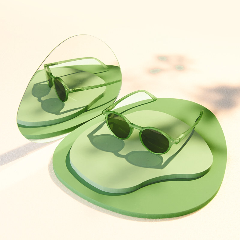 DNJ 拍照立体镜面倒影ins专业摄影香水美妆大牌商业拍照背景装