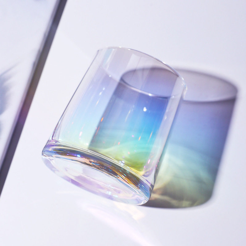 欧式INS威士忌水晶玻璃杯咖啡杯炫彩洋酒杯子家用个人水杯饮料杯,餐饮具,洋酒/威士忌杯,淘宝优惠券,粉丝福利购,淘宝优惠卷
