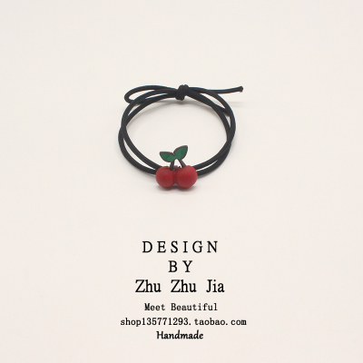 韩国打结可爱简约少女头绳