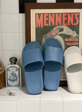 livingbank韩国原单浴室拖鞋ins博主同款复古拖鞋轻量家居防滑拖