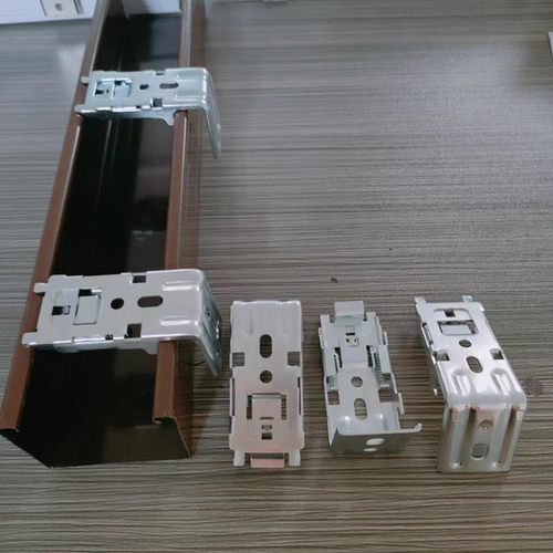 实木百叶窗帘安装支架竹子百叶窗弹簧码固定卡扣顶装件墙装固定码