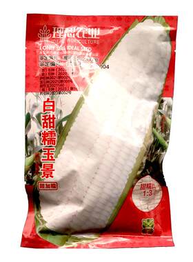 理想农业白甜糯玉景玉米种子白甜糯玉米种籽甜加糯玉米籽