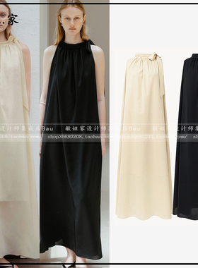 26春韩国设计师品牌BAU by Bride And You新款6月宽松长款连衣裙