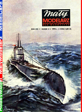 Maly Modelarz 1973-04 - Okret podwodny ORP Orzel