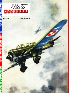 Maly Modelarz 1959-09 - Samolot PZL P-23 B Karas