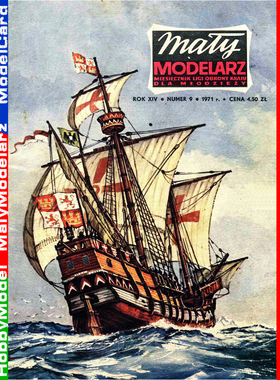 Maly Modelarz 1971-09 - Okret Santa Maria