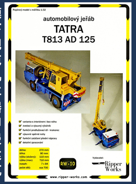Ripper Works 010 - Automobilovy jerab Tatra T813 AD 125