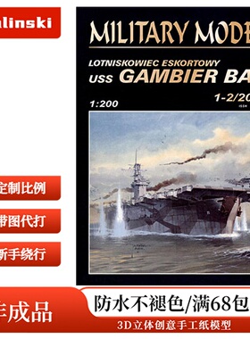 Halinski MM 2003-1-2 - Escort carrier USS Gambier Bay  А4