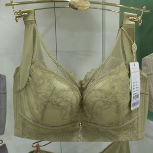 阁兰缇娜8551-1大胸显小薄款内衣软钢圈收副乳塑形平背调整文胸罩
