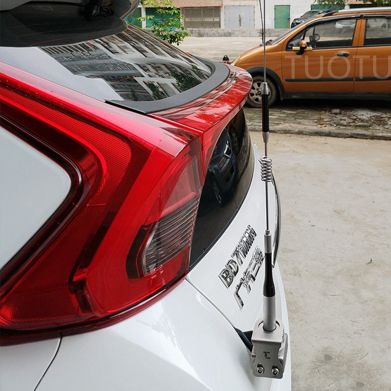MITSUBISHI EGE 특수 자동차 라디오 무전기 안테나 도난 방지 브래킷 카드 엣지 클립 엣지 스테인레스 스틸 원래 자동차 교정