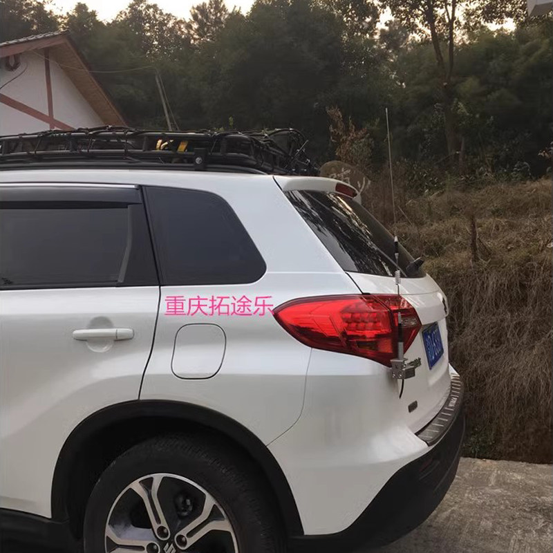 CHANGAN SUZUKI VITRA 특수 자동차 라디오 워키 토키 안테나 도난 방지 브래킷 스테인레스 스틸 카드 클립 가장자리에 적합