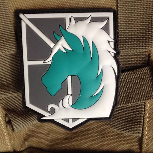 PVC橡胶魔术贴臂章徽章