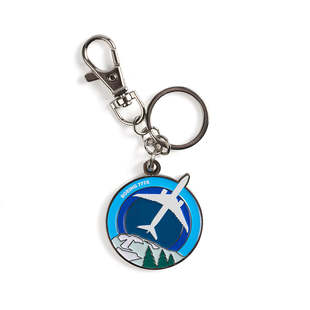珠海飞行商店波音正品钥匙扣Boeing 777X Skyward Keychain