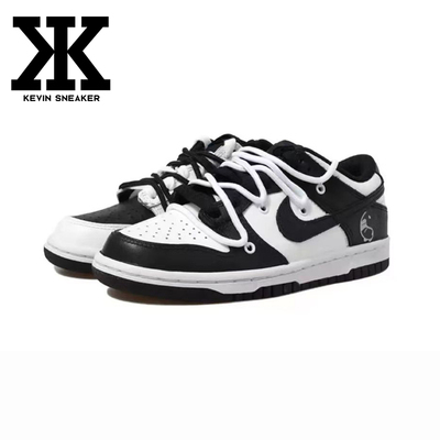 Nike耐克球鞋定制熊猫特殊鞋盒