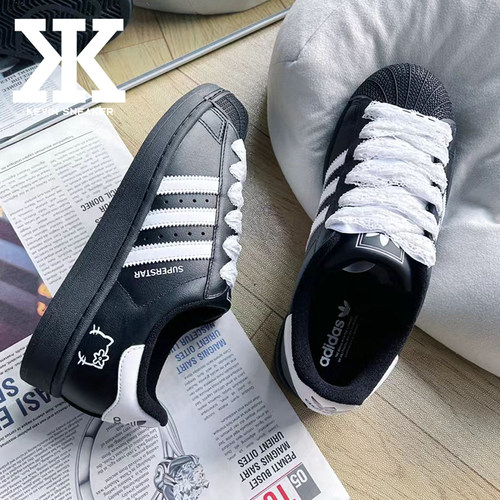 球鞋定制adidas originals SUPERSTAR悸动青春潮流百搭低帮板鞋