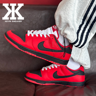 街头低帮板鞋 球鞋 定制Nike耐克Dunk红夜简约百搭美式