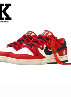 Nike耐克龙年中国结系带男低帮板