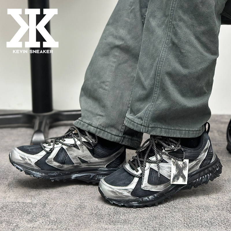 球鞋定制New Balance NB410星际穿越机能风反光鞋带低帮跑步鞋