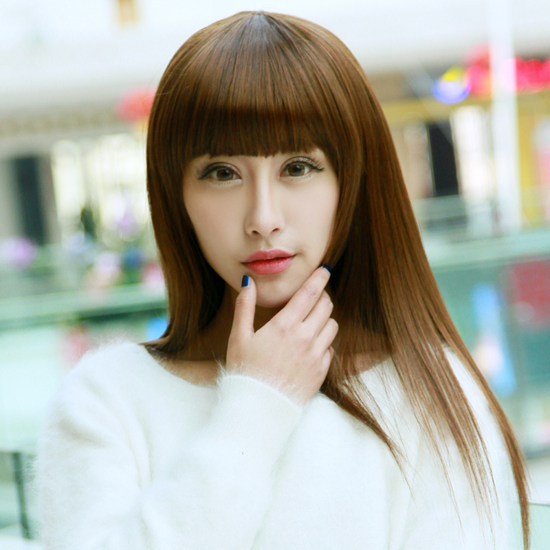 Perruque Long cheveux raides - Ref 2613187 Image 4