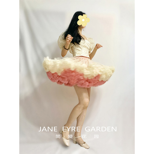 公主突突半身裙tutu裙兔兔蓬蓬裙