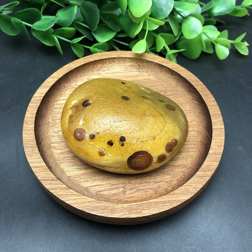 《美食》马达加斯加花纹籽料天然冰彩玛瑙马料原石石头奇石2451