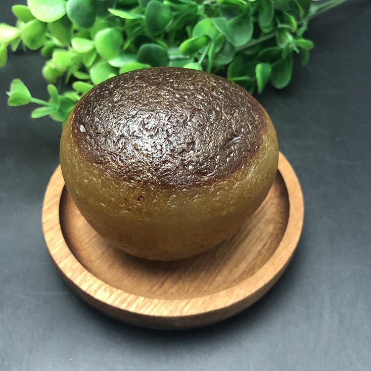 《美食》马达加斯加花纹籽料天然冰彩玛瑙马料原石石头手把件1980