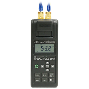台湾进口泰仕TES-1305温度表高精度工业测温仪 手持式温度记录仪