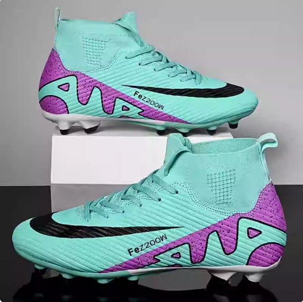 AG长钉tf碎钉足球鞋男款儿童女款球鞋男童女童成人防滑比赛训练鞋